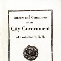 Officers and Committees of the City Government of Portsmouth, N.H., 1925.